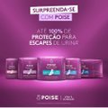 ABSORVENTE PARA ESCAPES DE URINA POISE LONGO MODERADO 8 UNIDADES