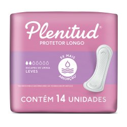 Protetor Longo Plenitud Femme Para Escapes De Urina 14 Unidades