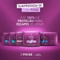 PROTETOR DIÁRIO PARA ESCAPES DE URINA POISE LONGO LEVE 14 UNIDADES
