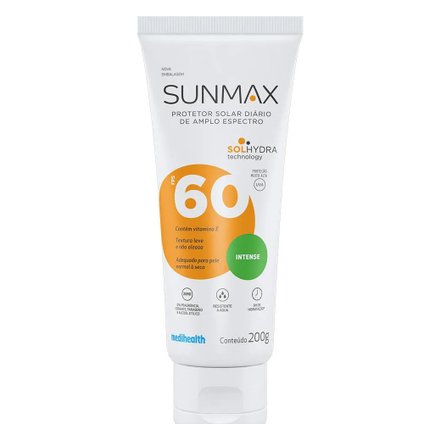 PROTETOR SOLAR CORPORAL SUNMAX INTENSE PELE NORMAL À SECA FPS60 200G