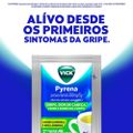 CHÁ PARA GRIPE VICK PYRENA SABOR CAMOMILA 5G