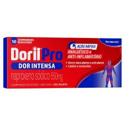 Analgésico Doril Pro 550mg 10 Comprimidos