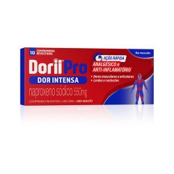 Analgésico Doril Pro 550mg 10 Comprimidos