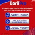 ANALGÉSICO DORIL PRO 550MG 10 COMPRIMIDOS