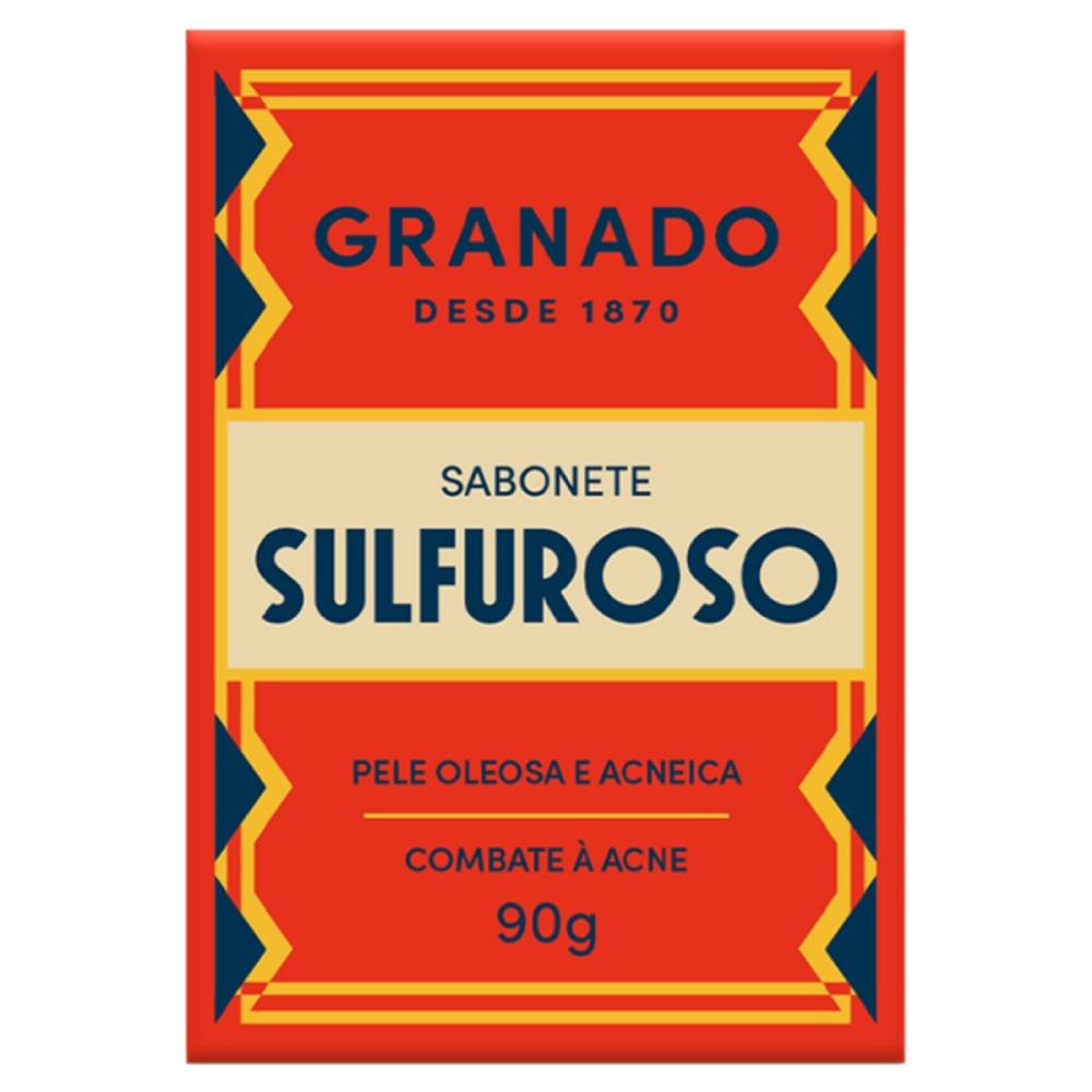 Sabonete Em Barra Granado Sulfuroso Enxofre 90g