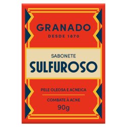 Sabonete Em Barra Granado Sulfuroso Enxofre 90g