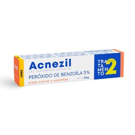GEL ANTIACNE ACNEZIL PERÓXIDO DE BENZOÍLA 5% 20G