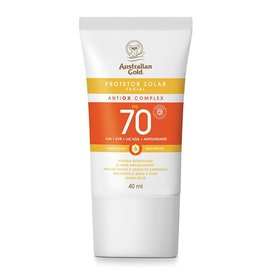 PROTETOR SOLAR FACIAL AUSTRALIAN GOLD ANTIOX COMPLEX FPS70 40ML
