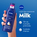 LOÇÃO HIDRATANTE NIVEA MILK PELE SECA A EXTRASSECA 400ML