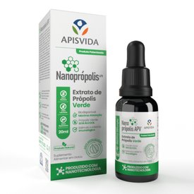 NANOPRÓPOLIS APIS VIDA EXTRATO DE PRÓPOLIS VERDE 20ML