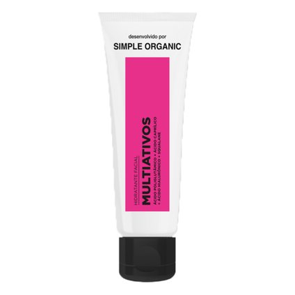 HIDRATANTE FACIAL SIMPLE ORGANIC MULTIATIVOS 50ML