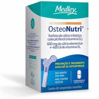 OSTEONUTRI 600MG/400UI 60 COMPRIMIDOS REVESTIDOS