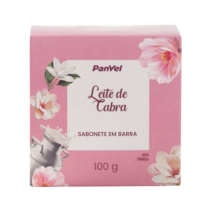 SABONETE EM BARRA PANVEL LEITE DE CABRA 100G