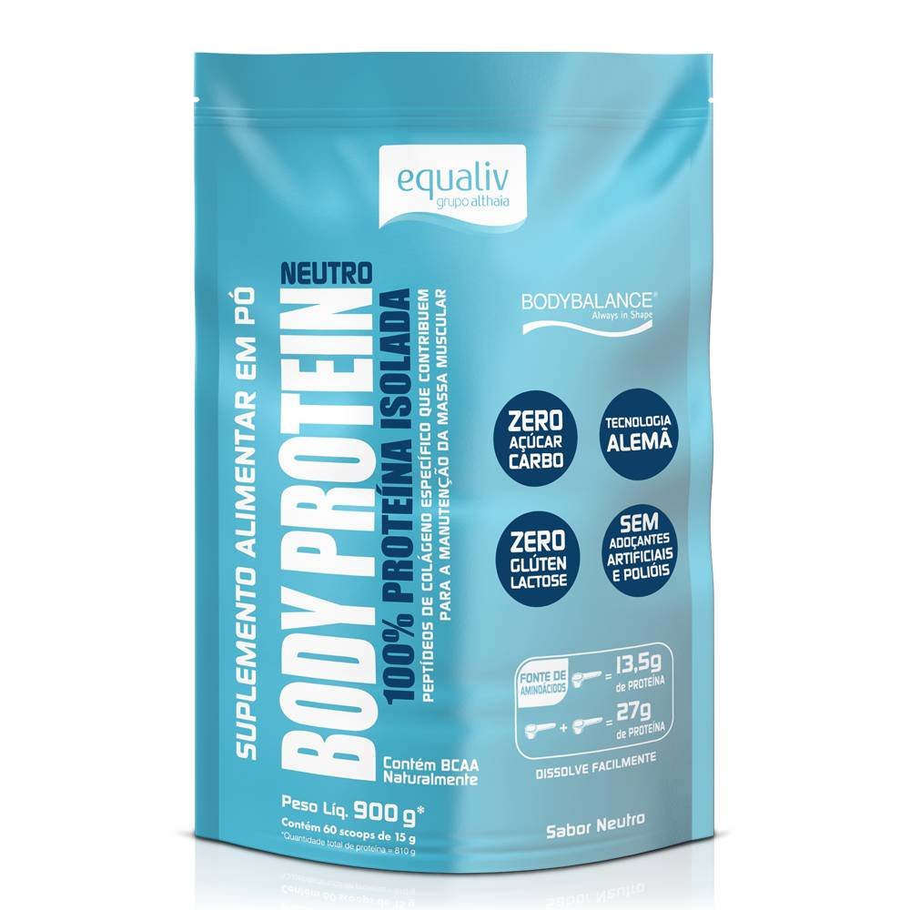 Suplemento Proteico Equaliv Body Protein Neutro 900g