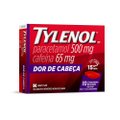 Tylenol Dor de Cabeça 500mg + 65mg 10 Comprimidos