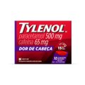 Tylenol Dor de Cabeça 500mg + 65mg 10 Comprimidos