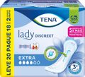 ABSORVENTE PARA INCONTINÊNCIA URINÁRIA TENA LADY DISCREET EXTRA 20 UNIDADES