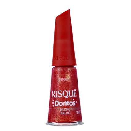 ESMALTE RISQUÉ & DORITOS METÁLICO MUCHO NACHO 8ML