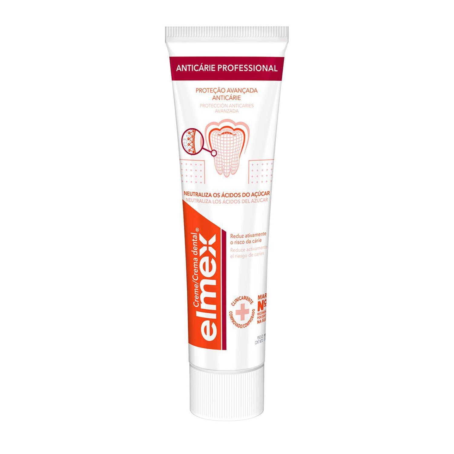 Creme Dental Anticárie Elmex Anticárie Professional 110g