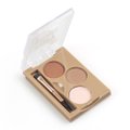 PALETA PARA SOBRANCELHAS SOFT BROWN PANVEL MAKE UP 2,6G