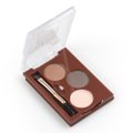 PALETA PARA SOBRANCELHAS DARK BROWN PANVEL MAKEUP 2,6G