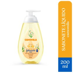 Sabonete Líquido De Glicerina Johnson's Baby Camomila 200ml