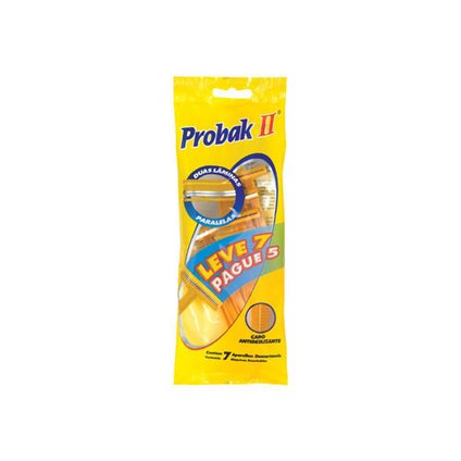 APARELHO BARBEAR DESCARTÁVEL GILLETTE PROBAK II 7 UNIDADES