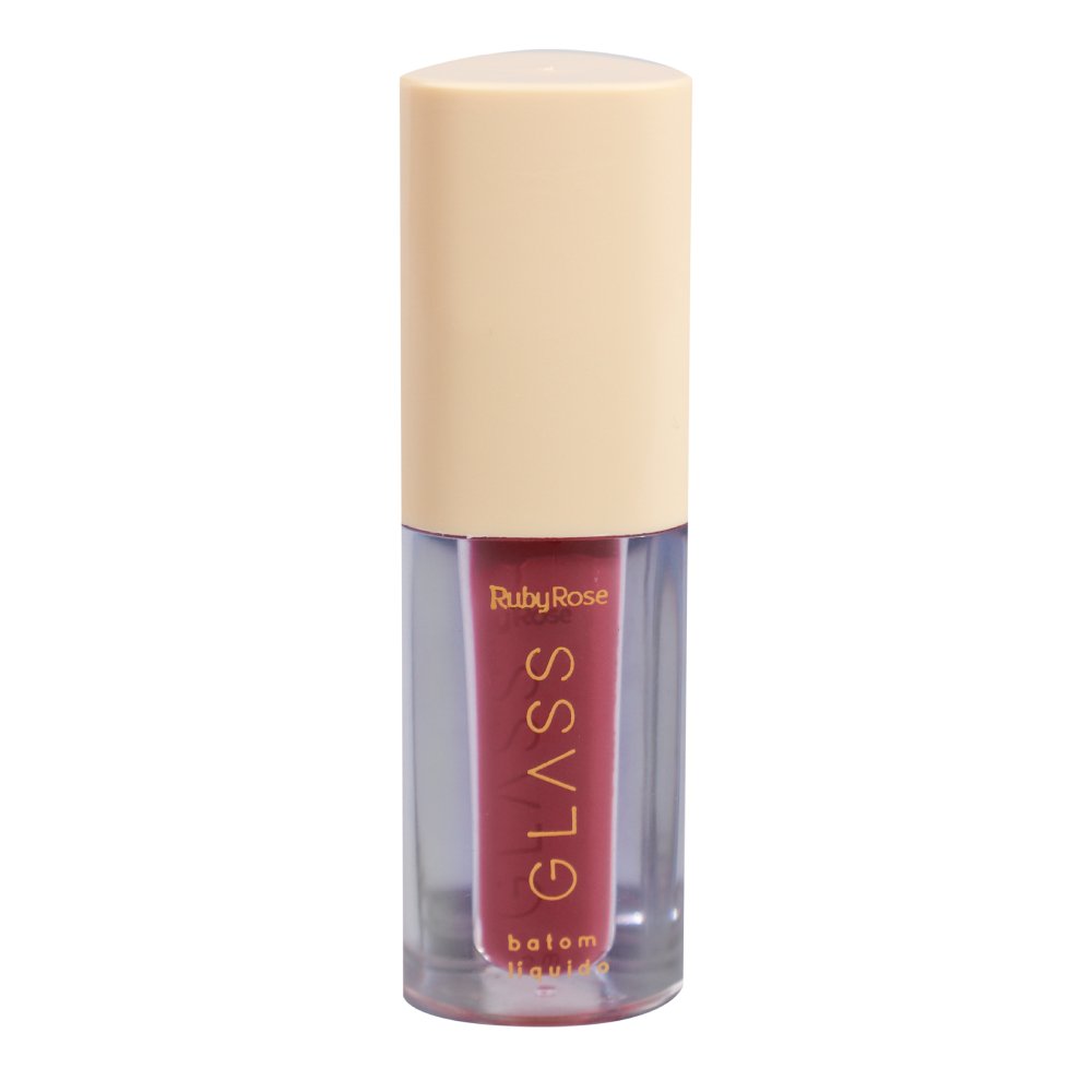Batom Líquido Ruby Rose Velvety Glass Bg05 3,5ml