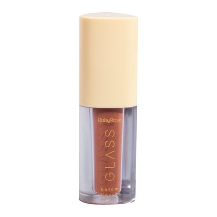 BATOM LÍQUIDO RUBY ROSE VELVETY GLASS BG06 3,5ML