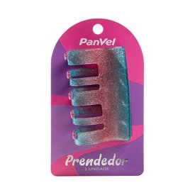 PIRANHA MÉDIA DE ACRÍLICO COM GLITTER MULTICORIDA PANVEL COSMIC MAKE UP