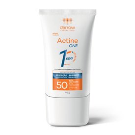 PROTETOR SOLAR FACIAL DARROW ACTINE ONE FPS50 SEM COR 40G