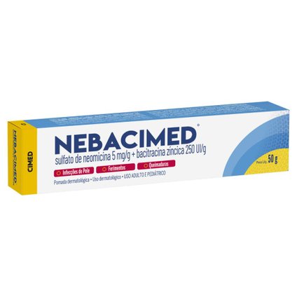 NEBACIMED 5MG/G POMADA NEOMICINA 50G