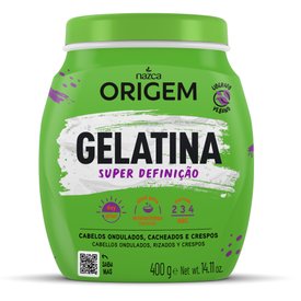 GELATINA CAPILAR ORIGEM SUPER DEFINIÇÃO 400G