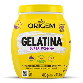GELATINA CAPILAR ORIGEM SUPER FIXAÇÃO 400G