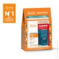 KIT AVÈNE CLEANANCE PROTETOR SOLAR ANTIOLEOSIDADE FPS70 TOM CLARO 40G + GEL DE LIMPEZA 40G