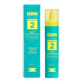 SÉRUM NOTURNO ANTI-IMPERFEIÇÕES PARA PELE ACNEICA ISDIN ACNIBEN NIGHT CONCENTRATE 27ML