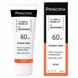 Protetor Solar Facial Principia Ps-01 Fps 60 40ml