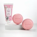 KIT PRESENTE PANVEL LEITE DE CABRA COM 1 CREME MÃOS 30G + 2 SABONETES EM BARRA 50G CADA