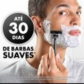APARELHO BARBEAR GILLETTE PRESTOBARBA 3 CARBONO 4 UNIDADES