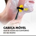 APARELHO DE BARBEAR GILLETTE PRESTOBARBA3 CARBONO COM CARVÃO, 8 UNIDADES