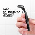 APARELHO DE BARBEAR GILLETTE PRESTOBARBA3 CARBONO COM CARVÃO, 8 UNIDADES