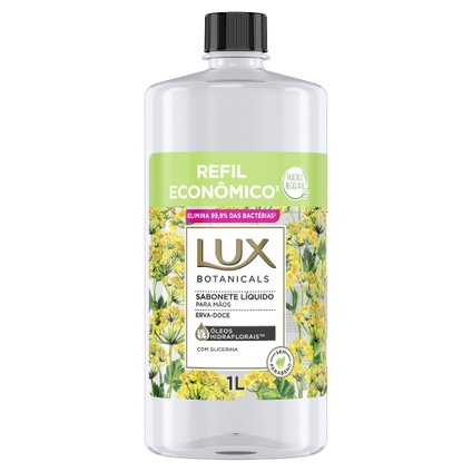 SABONETE LÍQUIDO LUX BOTANICALS ERVA DOCE 1L - REFIL
