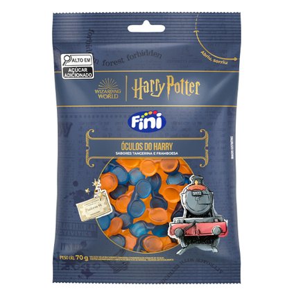 BALAS FINI HARRY POTTER ÓCULOS DO HARRY 70G