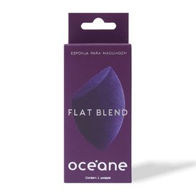 ESPONJA PARA MAQUIAGEM OCÉANE FLAT BLEND ROXO 1 UNIDADE