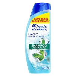 Shampoo Anticaspa Head Shoulders Limpeza Refrescante 650 Ml