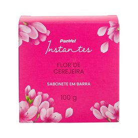 SABONETE EM BARRA PANVEL INSTANTE FLOR DE CEREJEIRA 100G