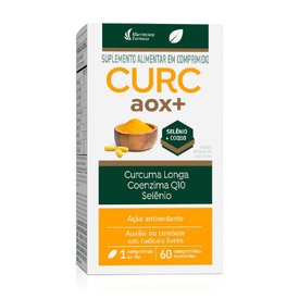 SUPLEMENTO ALIMENTAR CURC AOX+ CURCUMA LONGA 60 COMPRIMIDOS