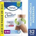 ROUPA ÍNTIMA TENA PANTS CONFORT G/EG LEVE 32 PAGUE 29 UNIDADES