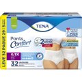 ROUPA ÍNTIMA TENA PANTS CONFORT G/EG LEVE 32 PAGUE 29 UNIDADES