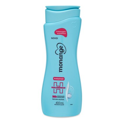 HIDRATANTE CORPORAL MONANGE ANTISSINAIS COM ÁCIDO HIALURÔNICO 400ML